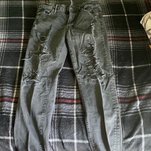 American eagle ripped jeans